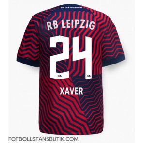 RB Leipzig Xaver Schlager #24 Replika Bortatröja 2023-24 Kortärmad